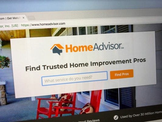 HomeAdvisor search page