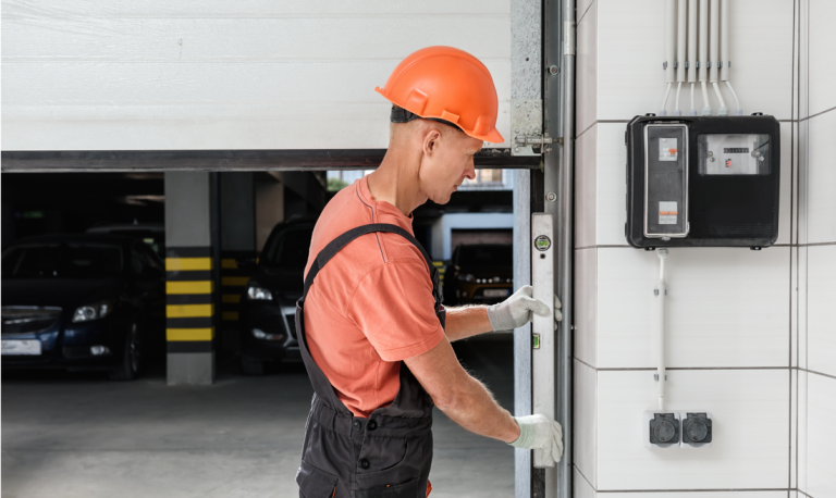 Garage door repair by a professional
