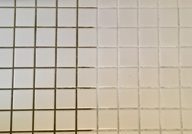Tile and grout 