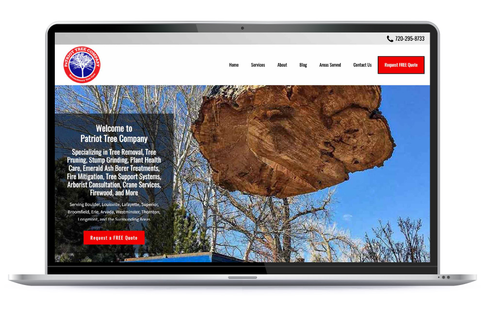 laptop-patriot-tree | Creactive Inc. Patriot Tree Company