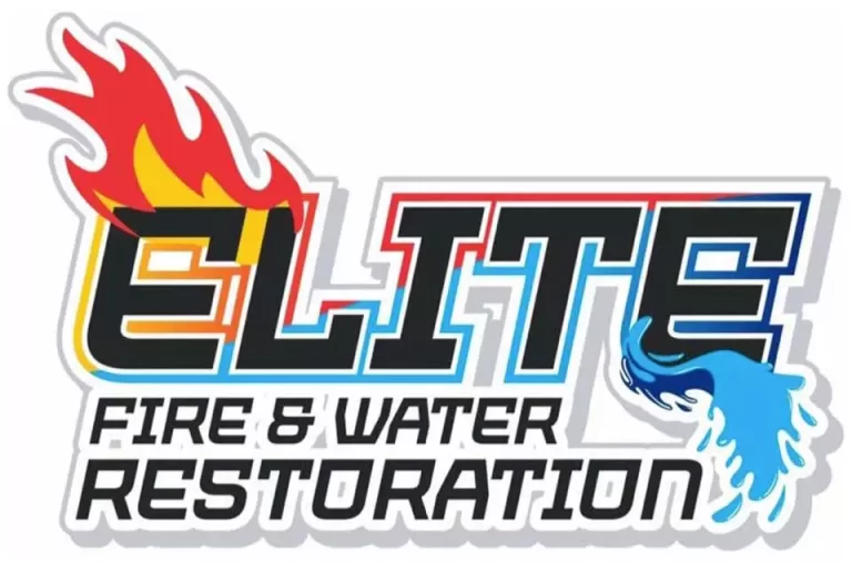 Elite fire and water restoration logo