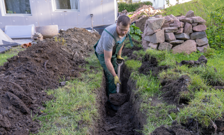 French drain service