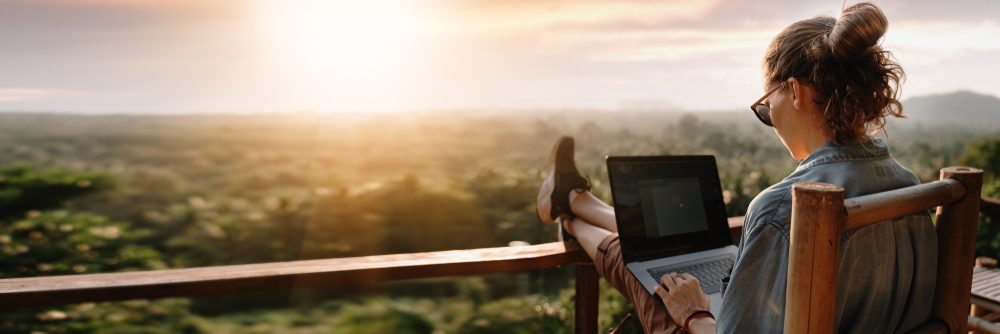 live the dream, work remotely 